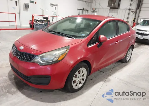 2013 Kia Rio Lx из США, поврежденный, VIN KNADM4A3XD6222230
